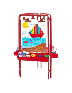 Caballete de Panel Acrílico 3 Vías Colorations 58.4x99.1 cm