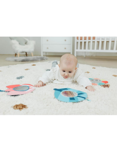 Espejo Sensorial Irrompible Miniland Hoja 25x5 cm para Niños