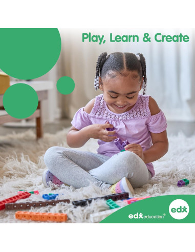 Conjunto de Sólidos Geométricos 2D3D EDX Education - 24 Piezas