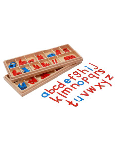 Alfabeto Móvil Grande Montessori - 26 Letras Táctiles