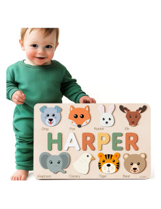 Rompecabezas de Madera Personalizado Zuzu Puzzle 37x23 cm