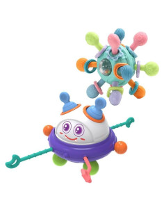 Juguetes de Dentición Montessori Kaxanpi 2 Piezas para Bebés