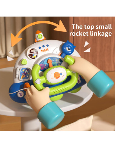 Juguete Volante Musical HudinFunC para Bebés 1-3 Años