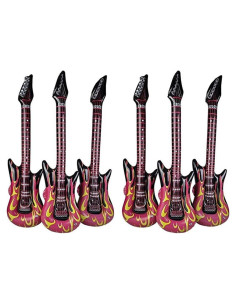 Guitarras Inflables Jumbo Toyco | Set de 6 | 106.68 cm