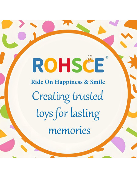 Bolas Sensoriales ROHSCE para Bebés - 6 Unidades Multicolores