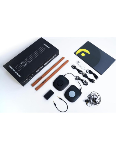 Kit de Batería Eléctrica Aeroband PocketDrum 2 Max - Compacto y Portátil