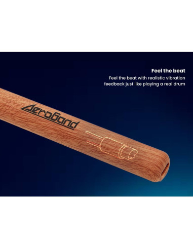 Kit de Batería Eléctrica Aeroband PocketDrum 2 Max - Compacto y Portátil