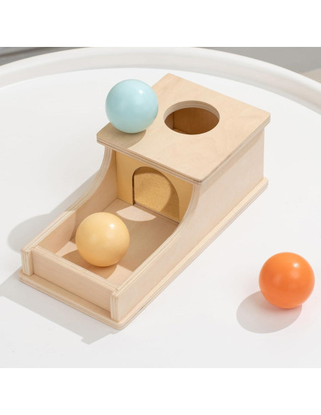 Caja de Permanencia de Objetos Montessori Aivorin 22.9x10.9cm