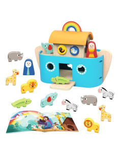 Juguete Arca de Noé TOOKYLAND 19 Piezas Educativo Montessori