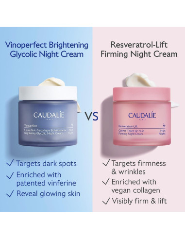 Crema Nocturna Aclaradora Caudalie Vinoperfect 50 mL