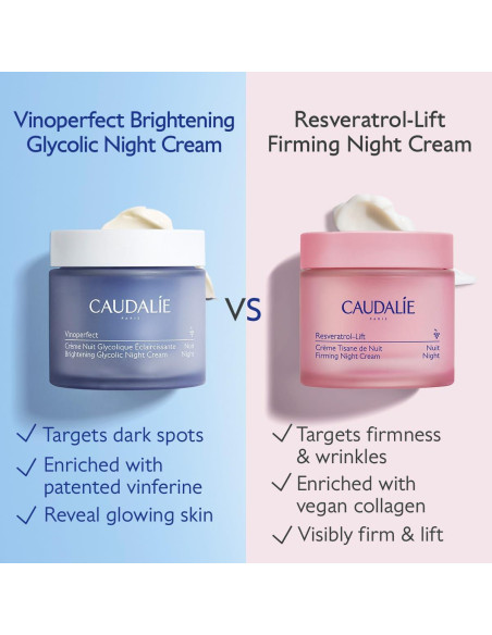 Crema Nocturna Aclaradora Caudalie Vinoperfect 50 mL