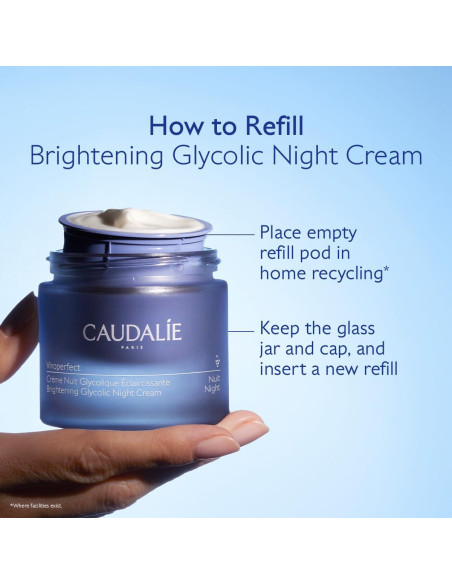 Crema Nocturna Aclaradora Caudalie Vinoperfect 50 mL