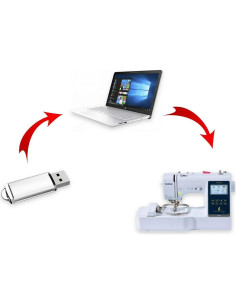 Diseños de Bordado PES 550,000 caracteres para Brother 2