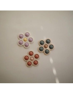 Juguete de Prensa de Flores Mushie - Silicona Grado Alimenticio 2