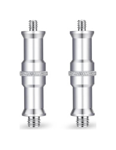 Adaptador de tornillo roscado Lanxire 1/4 a 3/8 pulgadas - 2 piezas