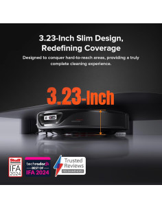 Robot Aspiradora y Mopa Roborock Qrevo Slim 8.2 cm Multi-Superficie 2