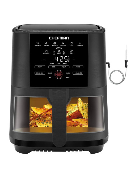 Freidora de Aire Digital Chefman 5 Cuartos con Termómetro