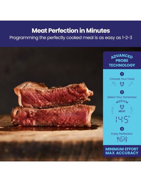 Freidora de Aire Digital Chefman 5 Cuartos con Termómetro