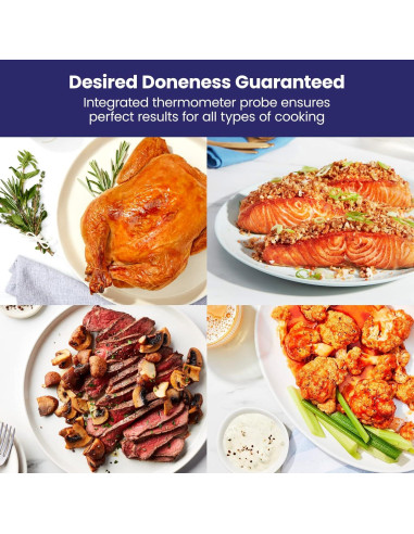 Freidora de Aire Digital Chefman 5 Cuartos con Termómetro