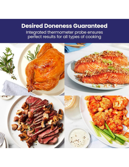 Freidora de Aire Digital Chefman 5 Cuartos con Termómetro