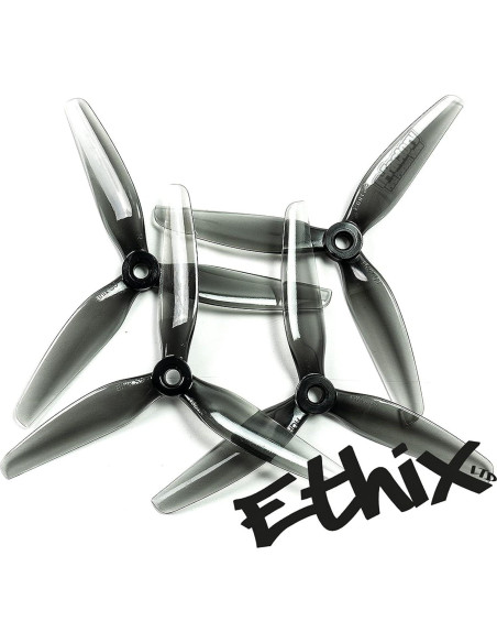 Hélices FPV HQProp Ethix S5 5x4x3 Policarbonato 12.7cm 16pcs