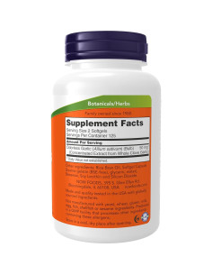 Suplemento Ajo Sin Olor NOW Foods 250 Gelatinas Blandas 2