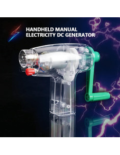 Generador de Manivela Yanmis 6.3V DC Portátil Educativo 2