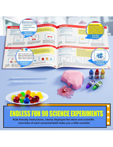 Kit de Experimentos de Ciencia 90 Piezas Shantou Chenghai