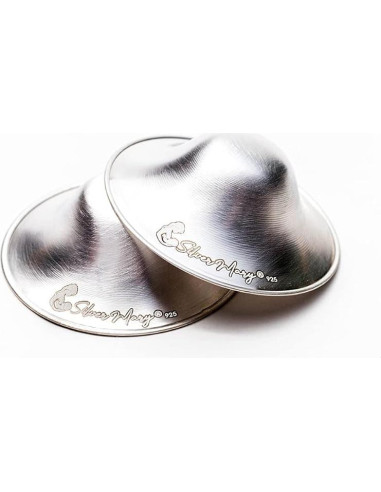 Copas de Lactancia de Plata 925 Silver Mary - Protección Pezones