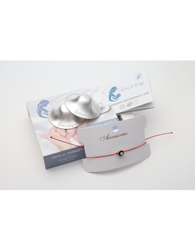 Copas de Lactancia de Plata 925 Silver Mary - Protección Pezones