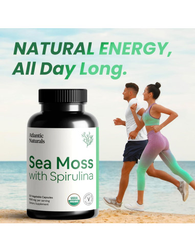 Cápsulas de Musgo Marino Irlandés Atlantic Naturals 120 ct