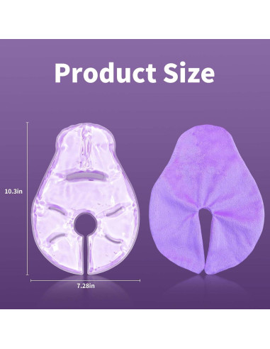 Compresas Terapéuticas para el Pecho - Alivio Caliente y Frío