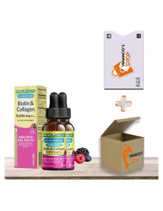 Biotina Líquida y Colágeno 15000Mcg Spring Valley 60ml