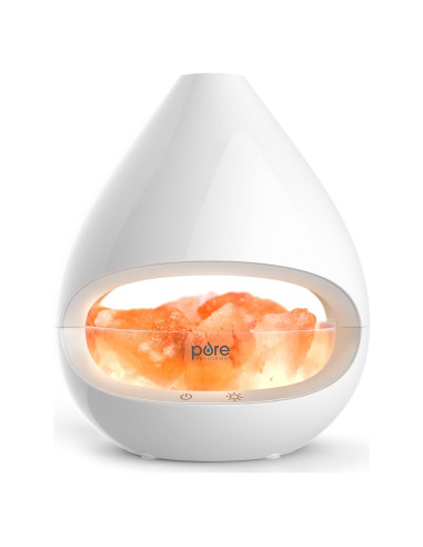 Lámpara de Sal del Himalaya Pure Enrichment 2 en 1 Difusor