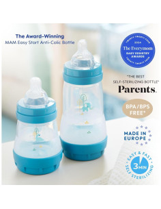 Botellas Anti-Cólicos MAM Easy Start 4.5oz 2 Unidades 2