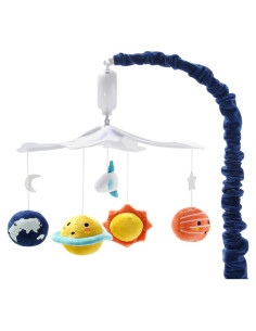 Móvil de Cuna Musical The Peanutshell Espacial 12 Nanas