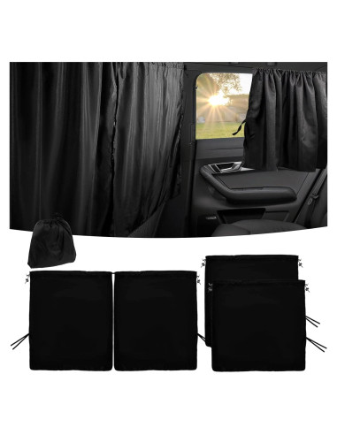 Cortinas de Privacidad para Automóviles Abizarch - 3 Piezas