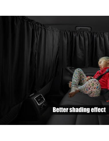 Cortinas de Privacidad para Automóviles Abizarch - 3 Piezas