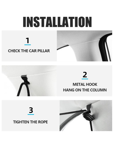 Cortinas de Privacidad para Automóviles Abizarch - 3 Piezas