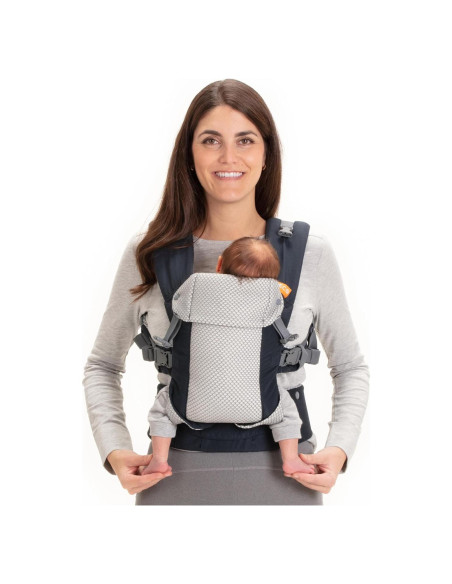 Portabebés Beco Gemini Cool Navy - Ergonómico 3.2-15.9 kg