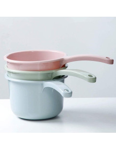 Set de 3 Cucharones de Plástico Grueso Nuobo para Cocina y Baño 2