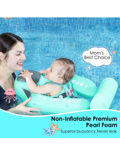 Flotador de Piscina para Bebés Mambobaby UPF 50+ 3-24 Meses 2