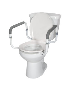 Barra de Agarre para Inodoro Drive Medical RTL12087 Blanca