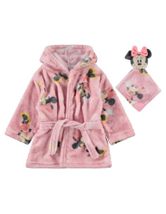 Bata de baño para bebé Disney Minnie Mouse 0-9 meses