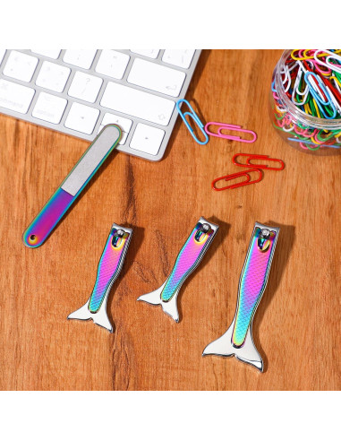 Conjunto de Cortadores de Uñas Sirena 4 Piezas Honoson