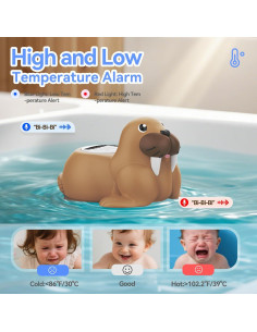 Termómetro Digital Flotante Doli Yearning para Bebés - Baño y Habitación 2