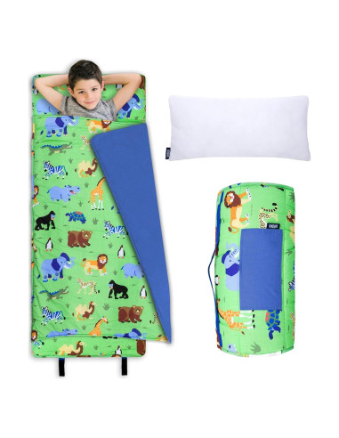 Manta de Siesta Wildkin para Niños - Animales Salvajes 127x51cm