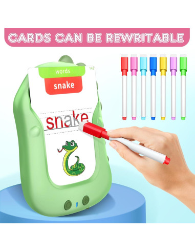 Tarjetas de Flash Interactivas Brakverla para Niños 3-8 Años