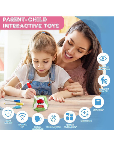 Tarjetas de Flash Interactivas Brakverla para Niños 3-8 Años