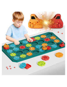 Juego de Mesa Constructor de Caminos Burgkidz - Rompecabezas Lógico 84.6x40 cm